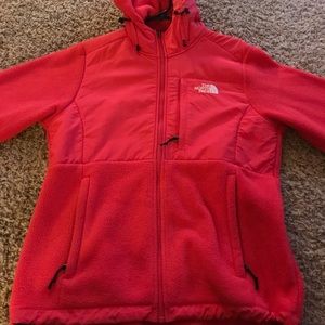 North Face fleece jacket - coral
